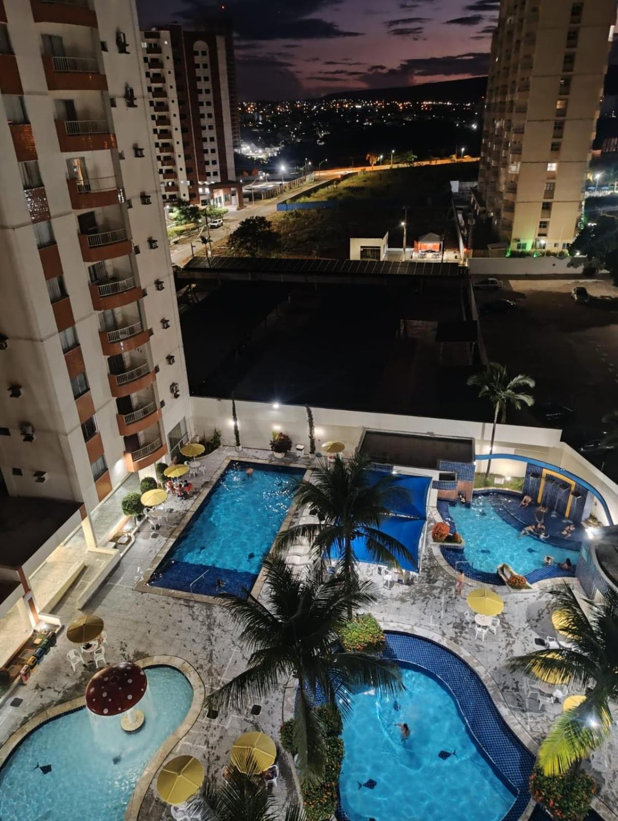 Jardins Das Thermas - Caldas Novas Vista Para Piscina Extérieur photo